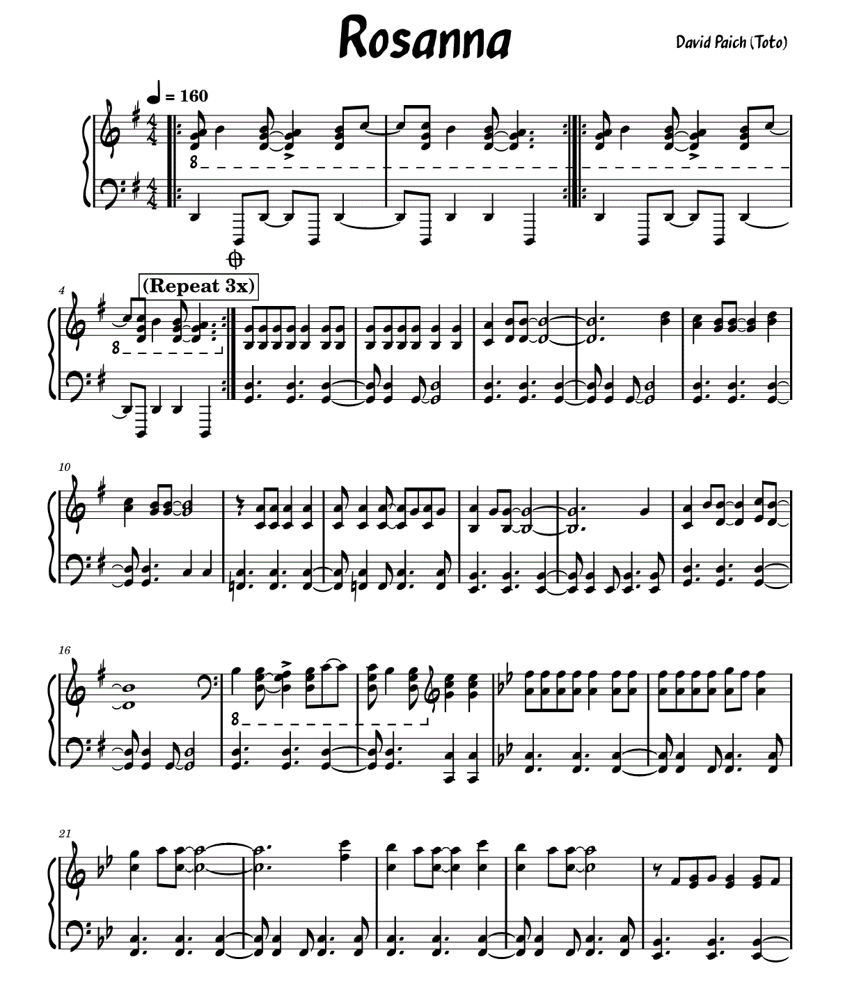 Sheet Music